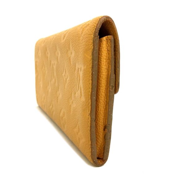 Louis Vuitton Monogram Empreinte Jeanne Leather Long Trifold Wallet /1K7593 - Picture 3 of 8